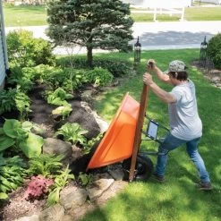 Leonard 8-Cubic-Foot Capacity Poly Tray Wheelbarrows With Flat-Free Tire -Garden And Outdoor Shop fwb08 6