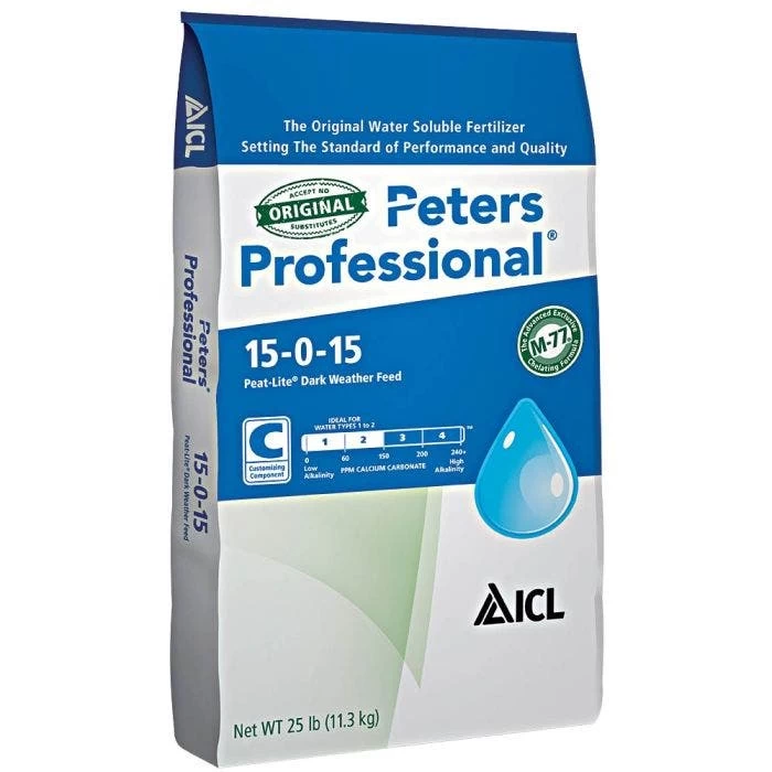 ICL Dark Weather Feed 15-0-15, 25-Pound Bag 1 ICL Dark Weather Feed 15-0-15, 25-Pound Bag