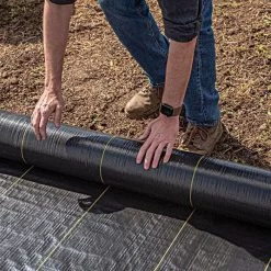 3.2oz Premium Woven Ground Cover 10ft (Folded) X 300ft 8 3.2oz Premium Woven Ground Cover 10ft (Folded) X 300ft -Garden And Outdoor Shop gc103 live rolling 5.2.23