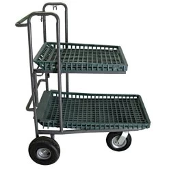 Garden Center Cart, Semi-Pneumatic Tires