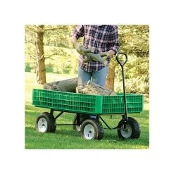 Leonard Green Utility Wagon, 30in X 46in X 7.5in Tray -Garden And Outdoor Shop gw45g 5