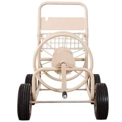 Leonard 4-Wheel Hose Reel Wagon With Pneumatic Tires 9 Leonard 4-Wheel Hose Reel Wagon With Pneumatic Tires -Garden And Outdoor Shop hw300 3