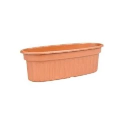 Landmark Plastics 12-in Oval Planter, Case Of 100