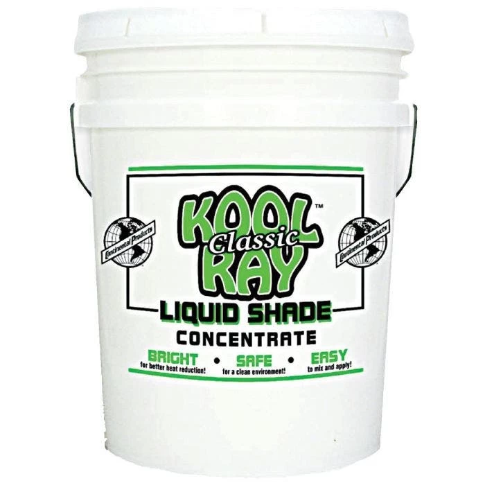 Kool Ray Classic Liquid Shade, White, 5 Gallons 1 Kool Ray Classic Liquid Shade, White, 5 Gallons