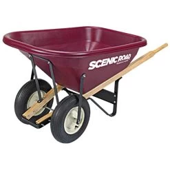 Scenic Road M8 Wheelbarrow With Pneumatic Tires