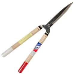 Okatsune 7-inch Blade Hedge Shears, 21-inch Overall Length