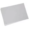 Vinyl Card For Steel Sign Holder Blank White 7in X 5in