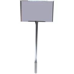Vinyl Card For Steel Sign Holder Blank White 7in X 5in -Garden And Outdoor Shop pc75 2 1