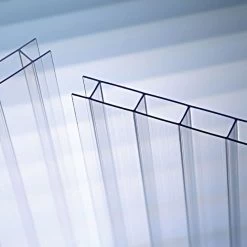 Polycarbonate Panel 8mm Twin Wall Clear 4' X 16' 5 Polycarbonate Panel 8mm Twin Wall Clear 4' X 16' -Garden And Outdoor Shop pcarbc0416 1