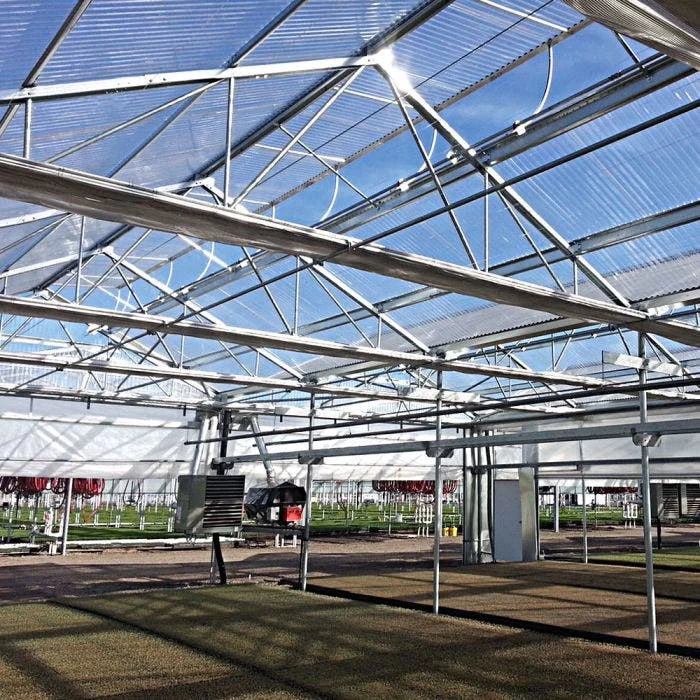 Polycarbonate Panel, Greca Corrugated, Clear, 4' X 16' 2 Polycarbonate Panel, Greca Corrugated, Clear, 4' X 16' - Image 2