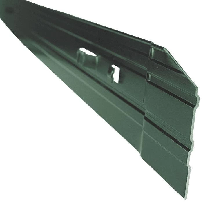Permaloc Set Of Six 8-foot Long Sections - Green DuraFlex, Baked-On Finish 1 Permaloc Set Of Six 8-foot Long Sections - Green DuraFlex, Baked-On Finish
