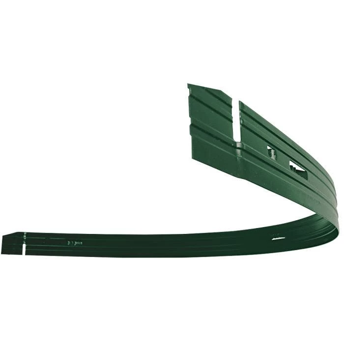 Permaloc Set Of Six 8-foot Long Sections - Green DuraFlex, Baked-On Finish 4 Permaloc Set Of Six 8-foot Long Sections - Green DuraFlex, Baked-On Finish - Image 4