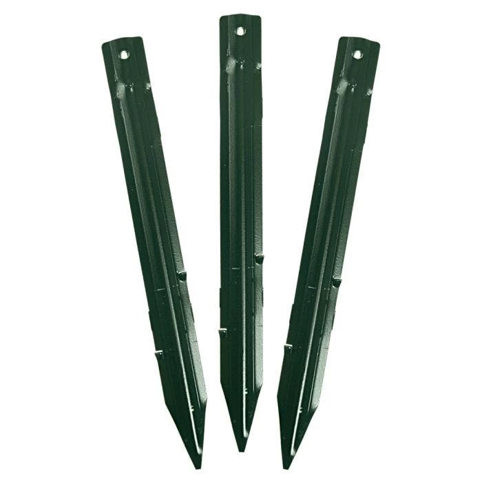 Permaloc Set Of Six 8-foot Long Sections - Green DuraFlex, Baked-On Finish 5 Permaloc Set Of Six 8-foot Long Sections - Green DuraFlex, Baked-On Finish - Image 5