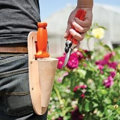 Deluxe Soil Knife, Pruner, Sheath Combo By A.M. Leonard, Lifetime Warranty -Garden And Outdoor Shop pkcom 3 1