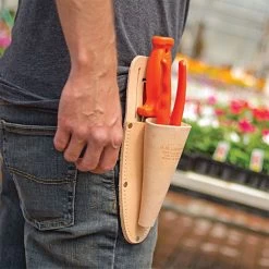 Deluxe Soil Knife, Pruner, Sheath Combo By A.M. Leonard, Lifetime Warranty -Garden And Outdoor Shop pkcom 4 1