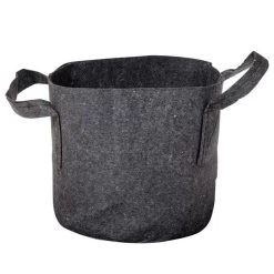 Root Pouch Natural Fiber Blend Degradable Pots, 5-Gallon With Handle, 3-4 Year, Bundle Of 10