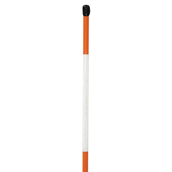 Orange Reflective Snow Stakes, 6-Foot Length, Bag Of 25 1 Orange Reflective Snow Stakes, 6-Foot Length, Bag Of 25