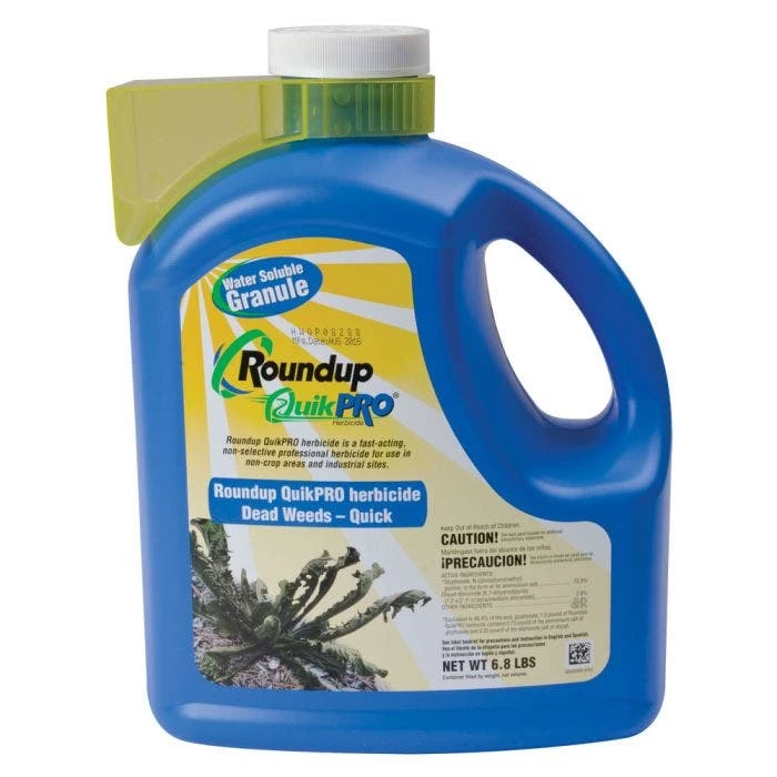 Roundup QuikPRO Herbicide Water Soluble 6.8lb Container 1 Roundup QuikPRO Herbicide Water Soluble 6.8lb Container