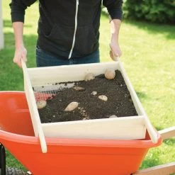 Wheelbarrow Sifter For Compost And Soil 15 Wheelbarrow Sifter For Compost And Soil -Garden And Outdoor Shop s22 6