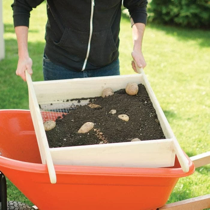 Wheelbarrow Sifter For Compost And Soil 7 Wheelbarrow Sifter For Compost And Soil - Image 7