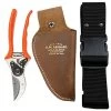Leonard Pruner And 9in Pistol Case Combo Kit, With Belt