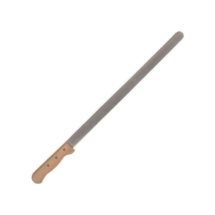 Leonard Shearing Knife 16" Blade, 6" Wooden Handle 2 Leonard Shearing Knife 16" Blade, 6" Wooden Handle - Image 2