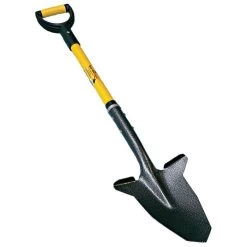 Spear Head Spade With Fiberglass D-grip Handle