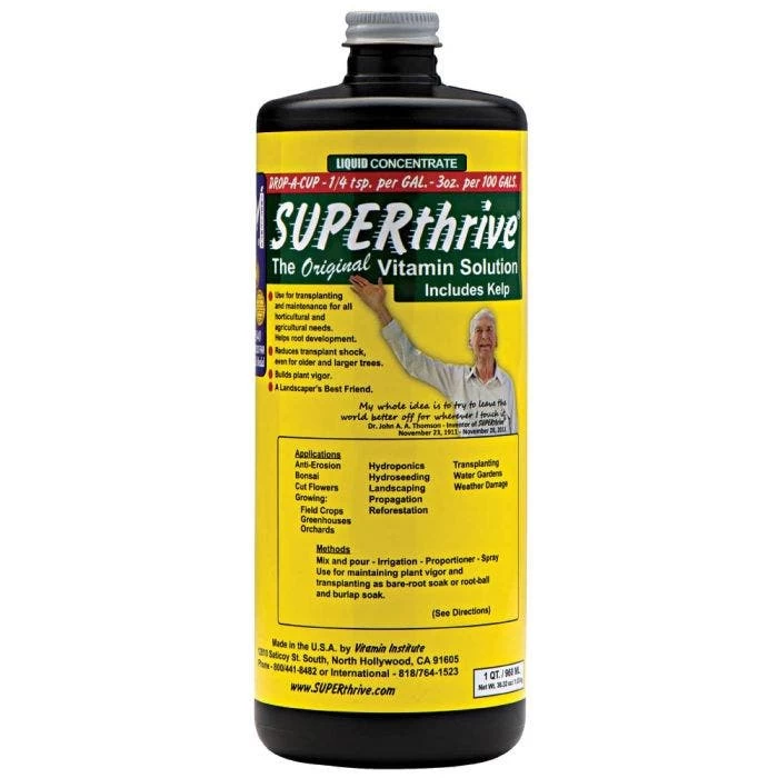SUPERthrive Vitamin Solution, 1 Quart 1 SUPERthrive Vitamin Solution, 1 Quart
