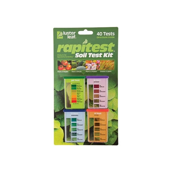 Do-It-Yourself Soil Test Kit, Box Of 40 Tests 1 Do-It-Yourself Soil Test Kit, Box Of 40 Tests