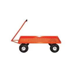 Leonard Pull Style 4 Wheel Nursery Carts With 2 Foot X 4 Foot Decks -Garden And Outdoor Shop vp 2448wg 2