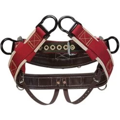 Garden And Outdoor Shop 19 Weaver Work Positioning Saddle Four D Ring W/ Extra Wide Back