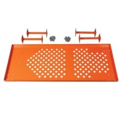 Leonard Flatbed Cart 24 Inch X 60 Inch Steel Add On Shelves