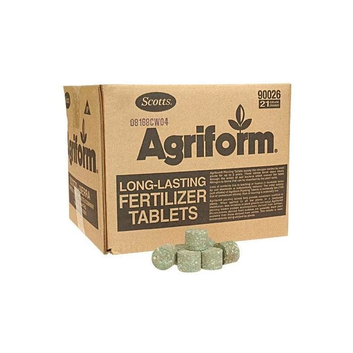 Agriform 20-10-5 Fertilizer Tablets, 2 Year Formula, Box 1 Agriform 20-10-5 Fertilizer Tablets, 2 Year Formula, Box