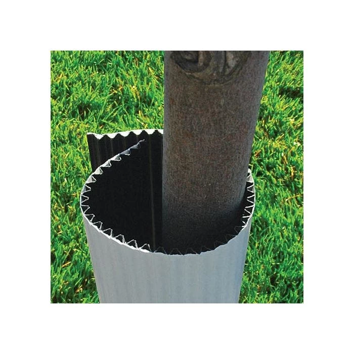 Tree Guard Corrugated Plastic Black White 24in X 8in 4 Tree Guard Corrugated Plastic Black White 24in X 8in - Image 4