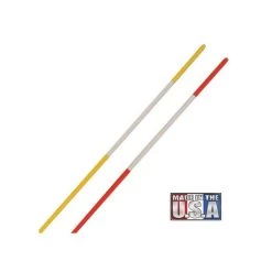 Reflective Fiberglass 4 Ft Marking Stakes, Box Of 36