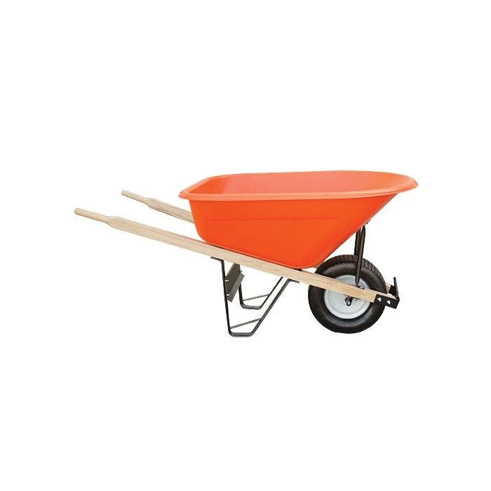 Leonard 8 Cubic Foot Capacity Poly Tray Wheelbarrows 3 Leonard 8 Cubic Foot Capacity Poly Tray Wheelbarrows - Image 3