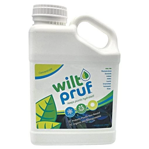 Wilt-Pruf Anti-Transpirant Plant Protection 1 Gallon Concentrate 8 Wilt-Pruf Anti-Transpirant Plant Protection 1 Gallon Concentrate -Garden And Outdoor Shop wpg 1.6.23
