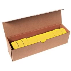 Yellow Tagging Tape, Box Of 12 Rolls
